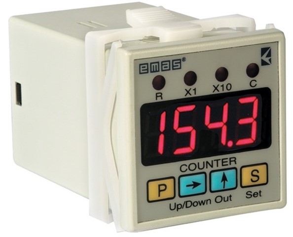 RZ1 Series 8 Pins 230VAC 1CO 5A (rezistif) Digital Counter Electronic Relay